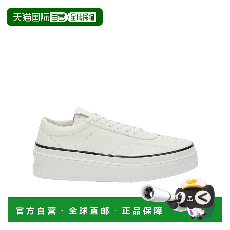 香港直邮Jil Sander 圆头低帮休闲鞋 J33WS0019P-6244运动鞋
