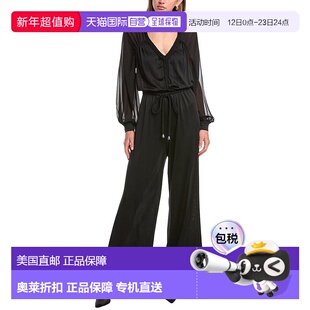 自营 Diane von Furstenberg Ophelia 连体裤 - 黑色 美国奥莱直