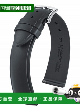 日本直邮40448850-2-22 HIRSCH 优质橡胶 Urbane 手表替换表带