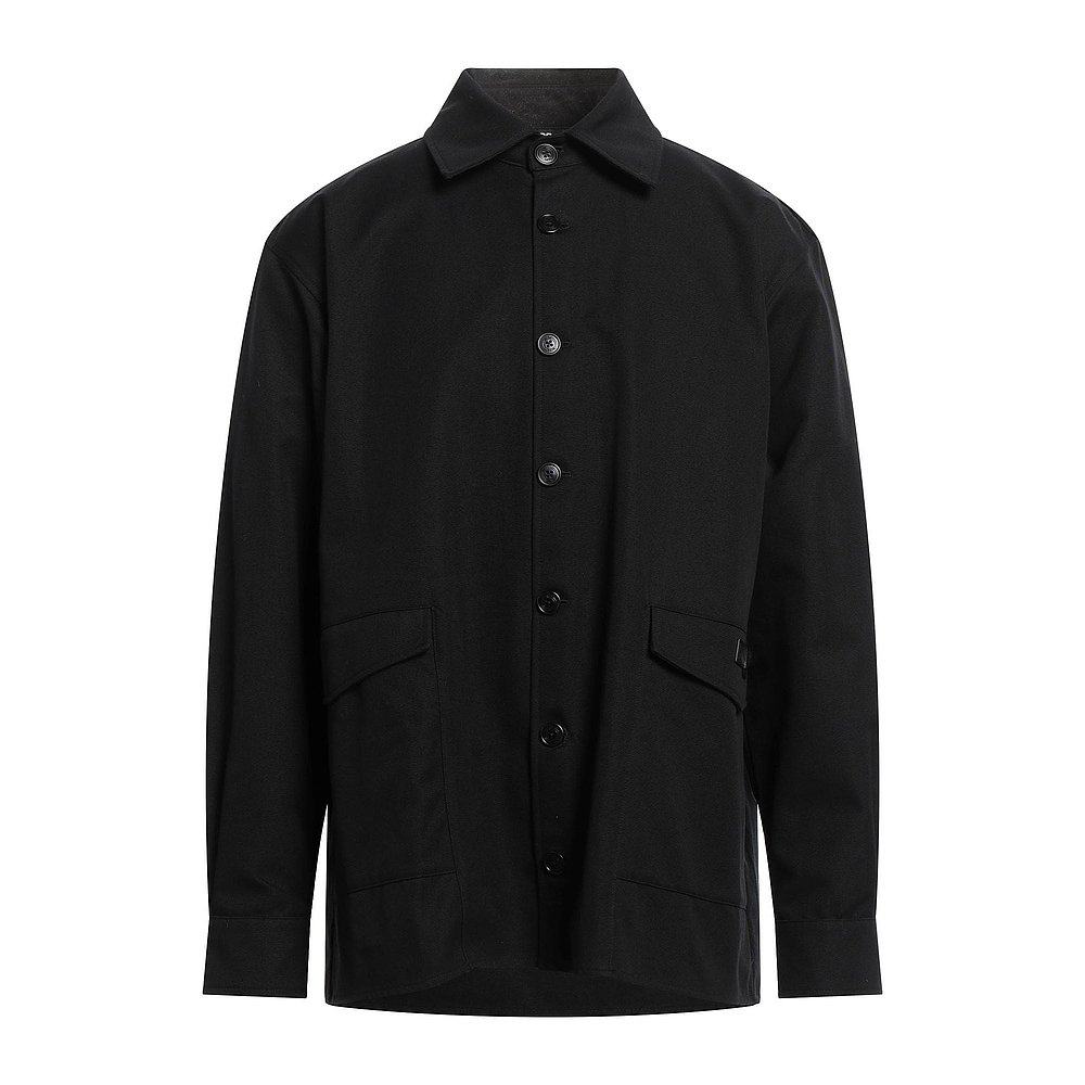 潮奢 Gcds 男士 纯色衬衫 black黑色 舒适时尚