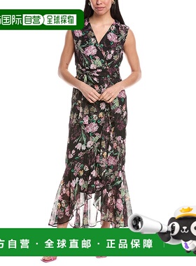 自营 Maison Tara Loreal Maxi连衣裙-黑色 美国奥莱直发长裙