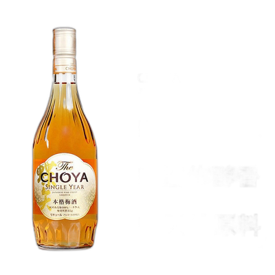 日本直邮蝶矢CHOYA俏雅一年熟成本格梅酒口感丰富细腻700ml