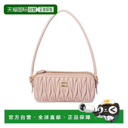 香港直邮MIU MIU 女士手提包 5NE024AFPPF0236 AW2026 粉红色