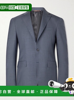 1h可退 香港直邮Canali 康钠丽 男士 Kei 30s 羊毛西装外套 AR050