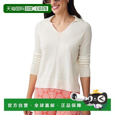 自营 J.McLaughlin Dillia Cashmere Sweater - white 美国奥莱直