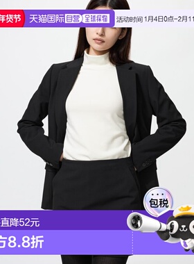 日潮跑腿UNIQLO优衣库 保暖 Heattech 高领 T 恤/长袖 480868上衣