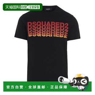 S74GD0814S22427900 1h可退 T恤 男士 AW2023 香港直邮DSQUARED2