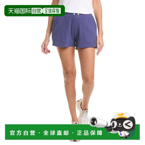自营Chaser华夫格保暖短裤-蓝色joy 美国奥莱直发
