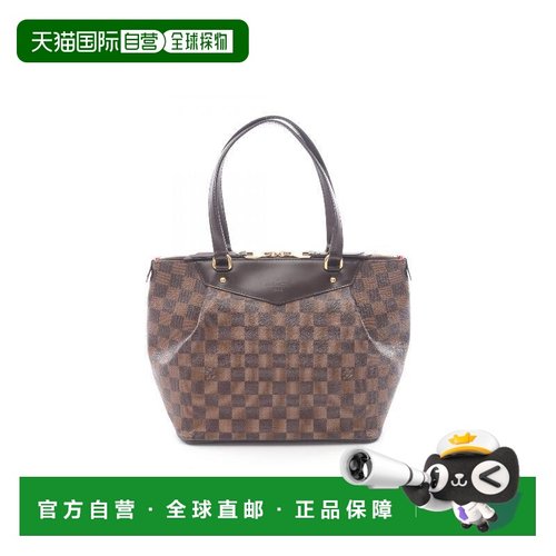 日本直邮中古LV路易威登女包B级9新Tote Bag托特包涂层/防水帆布