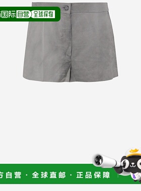 香港直邮PINKO 女士短裤 104807A2BPI53 SS2025 灰色