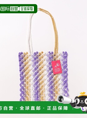 1h可退 日本直邮LILA & FLEUR 女装 手工编织轻量防水托特包 RF06
