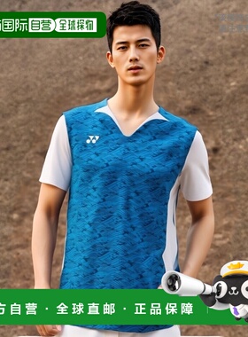 日本直邮YONEX 10614 男士无袖运动T恤 羽毛球 网球 软式网球