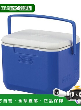 日本直邮 Excursion 16QT 科勒曼白色蓝色户外冷却箱