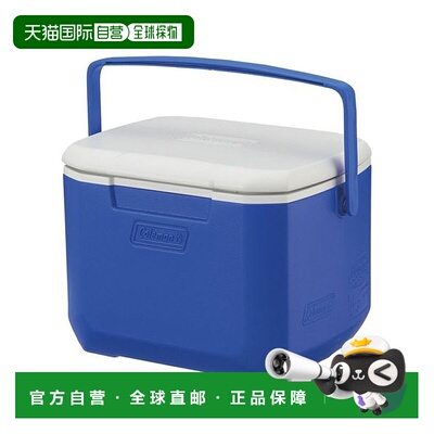 日本直邮 Excursion 16QT 科勒曼白色蓝色户外冷却箱
