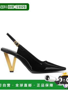 香港直邮Versace 露跟高跟凉鞋 1019290D2VE单鞋范思哲