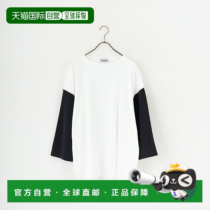 1h可退 日本直邮BOW WOW 男士经典棒球T恤 BW-BT上衣男装