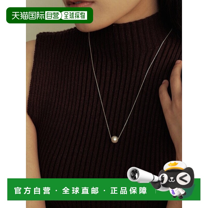 韩国直邮TATIANA 天然巴洛克白珍珠项链吊坠纯银TATI301564713