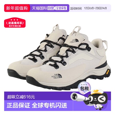 日本直邮THE NORTH FACE 女士Creston防水徒步鞋北面登山鞋轻便