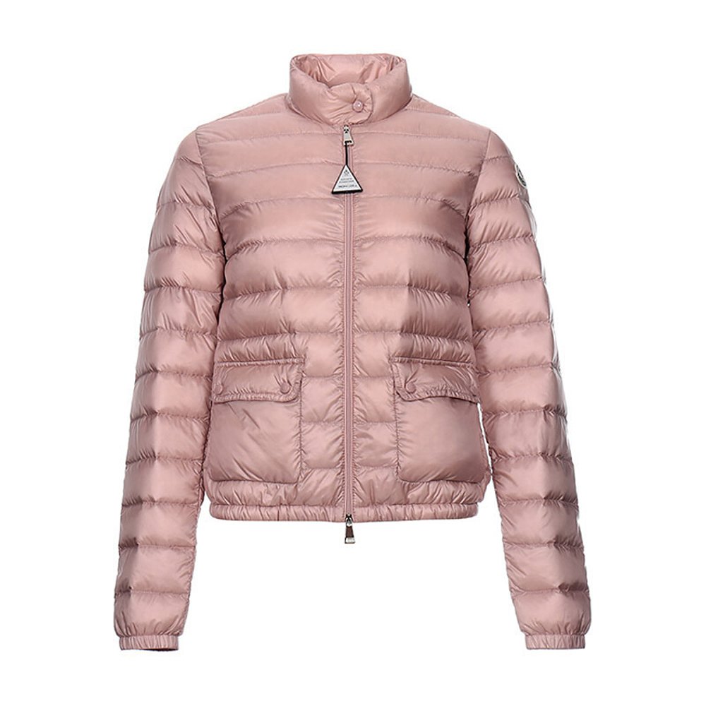 MONCLER 女士粉红色短款羽绒服 1A10100-53048-529