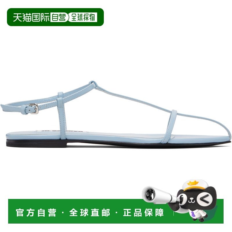 1h可退 香港直邮潮奢 Jil Sander 吉尔 桑达 女士 蓝色 Cage 凉鞋,女鞋,时装凉鞋,淘宝优惠券,粉丝福利购,淘宝优惠卷