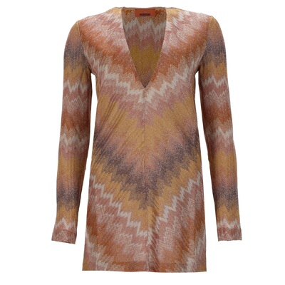 1h可退 MISSONI 米索尼 女士 ABITO A MANICHE LUNGHE 迷连衣裙