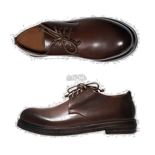 韩国直邮MARSELL 祖卡泽帕 (MM1330 118490) 花边男鞋皮鞋德比鞋