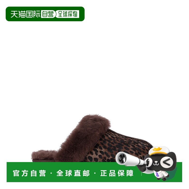 香港直邮UGG 女士拖鞋 1158352BCDR AW2025 花色 圆头拖鞋