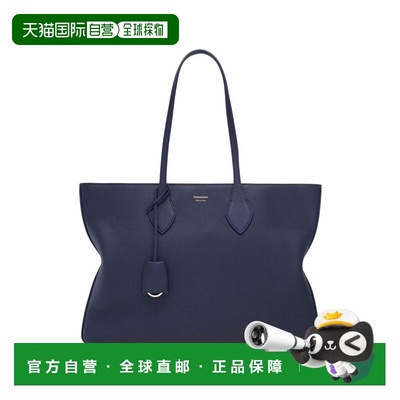 香港直邮SALVATORE FERRAGAMO 女士手提包 0789537NAVY SS2026