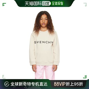 女童米色印花儿童套头衫 香港直邮潮奢 纪梵希 童装 Givenchy