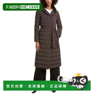 自营theory理论双层羽绒服-棕色 美国奥莱直发