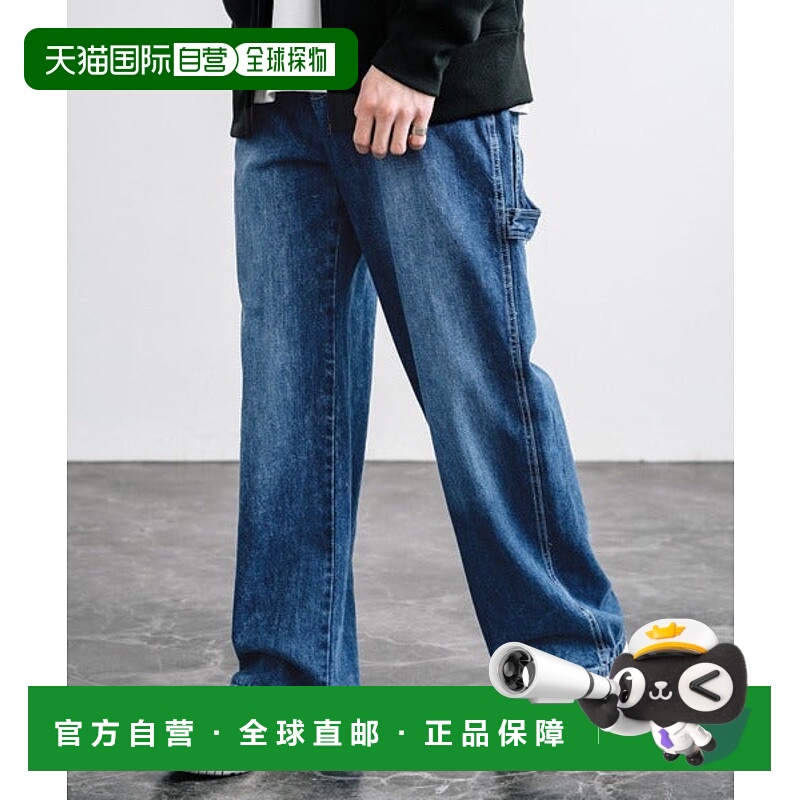 日本直邮Rocky Monroe 宽版丹宁工装裤 [88996039]