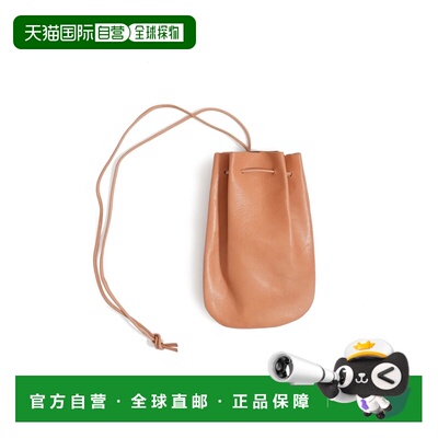 日本直邮ARTS&CRAFTS 男女同款 马革水滴形束口包 1104905