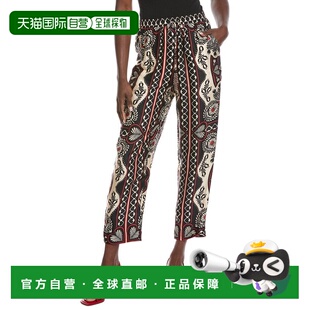 自营FARM Rio Passion Scarf Black Pant - black 美国奥莱直发