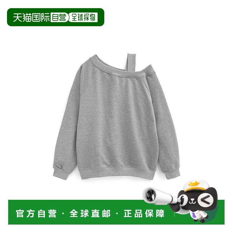 日本直邮日潮 GRL 单肩卫衣上衣 ac2502 韩系早秋氛围感穿搭