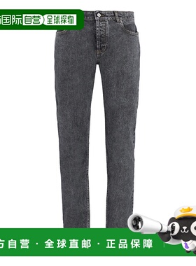 香港直邮BALMAIN 男士休闲裤 AH1MG000DD100PC SS2023 灰色 徽标