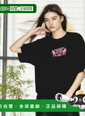 1h可退 日本直邮A BATHING APE 男女同款 棉质宽松短袖T恤 前胸Sl