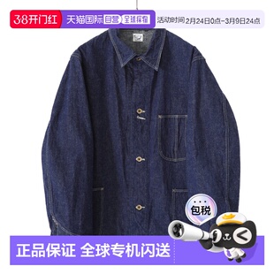 1h可退 日本直邮orSlow 男装 复刻宽松丹宁夹克 01615081外套