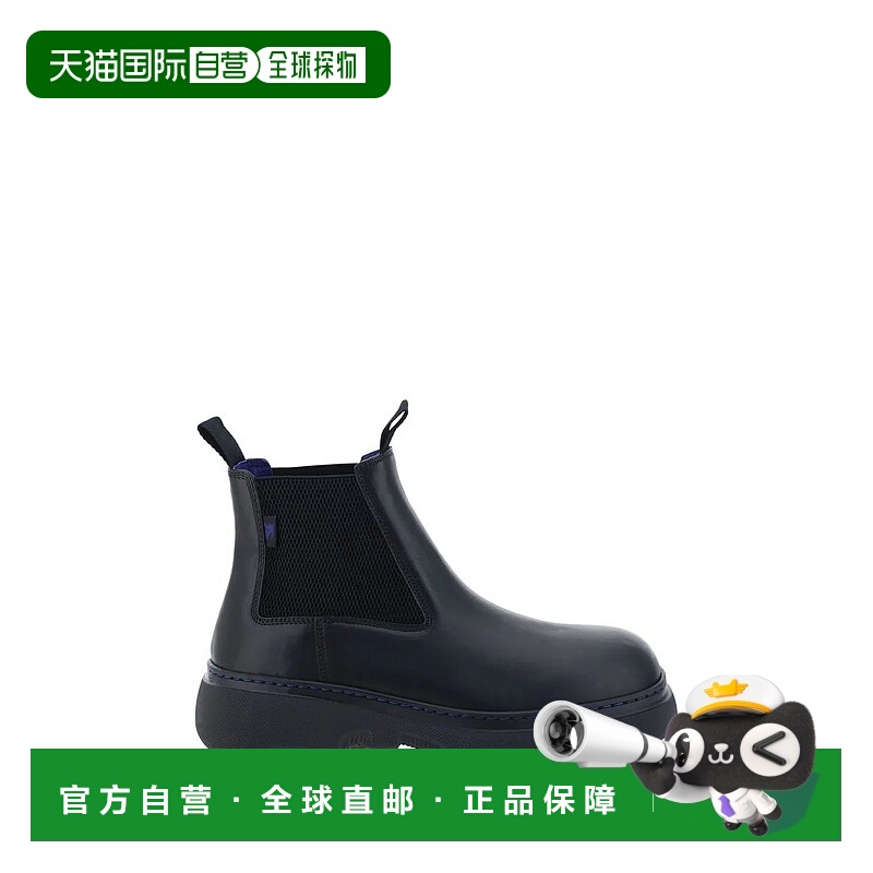 香港直邮BURBERRY 男士商务休闲鞋 8092588A1189 AW2024 黑色 Bla