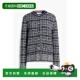 女士 1h可退 羊毛混纺花呢针织开 汤姆 布朗 香港直邮Thom Browne