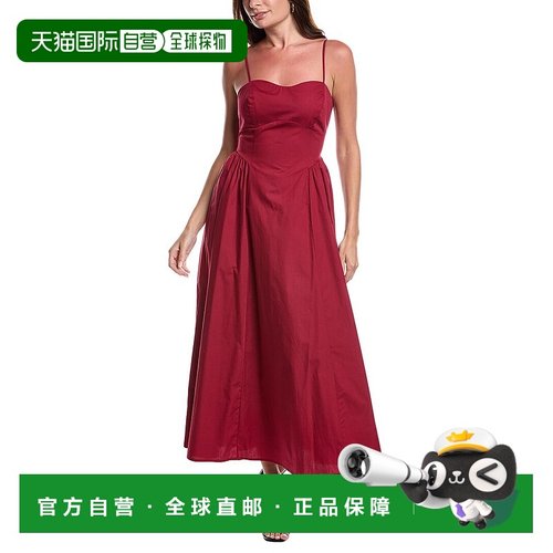 自营laundry by shelli segalShelli Segal Maxi的红色连衣裙 美
