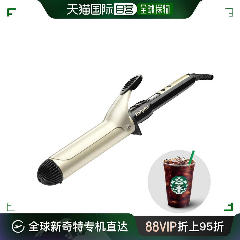 韩国直邮BaByliss 卷/直发器配件 2289XLK - 40mm 立体卷发棒/卷