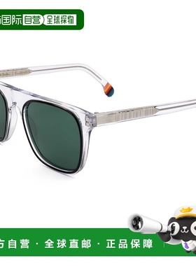 自营Paul Smith Unisex Black Ink On Crystal 53mm Sunglasses -