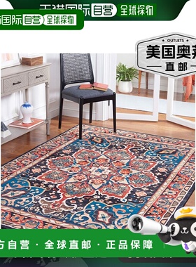 自营Safavieh Riviera 系列 RIV155F - 红色 / 海军蓝 【美国奥莱