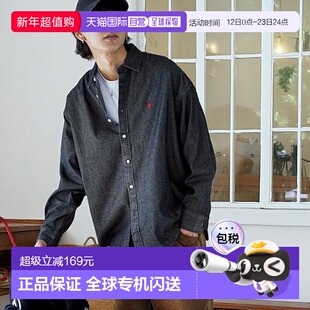 1h可退 日本直邮U.S. POLO ASSN. 刺绣设计牛仔衬衫 2025秋冬 31