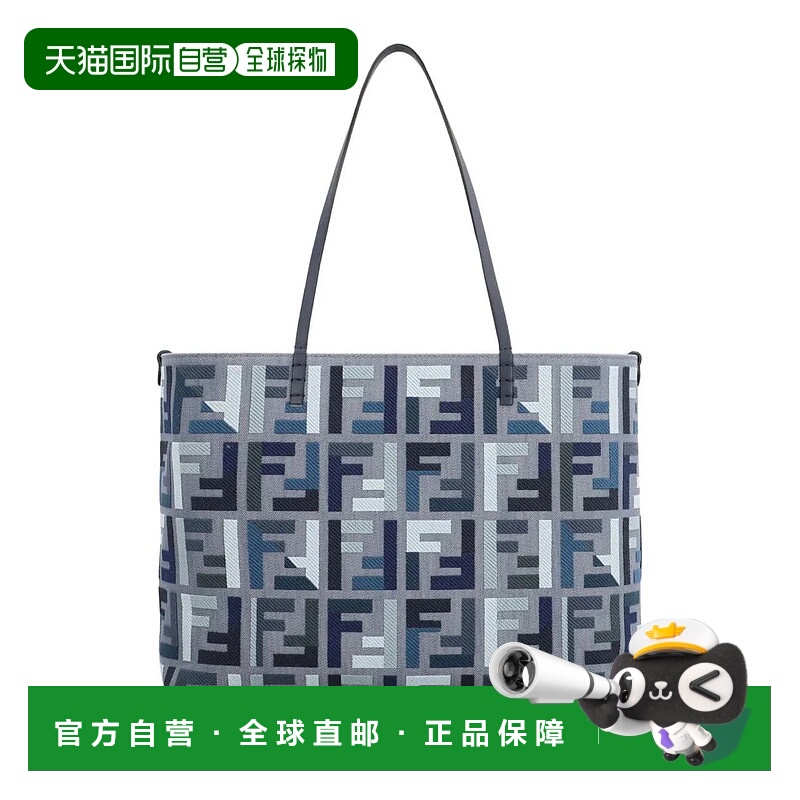 1h可退 香港直邮FENDI 女士手提包 8BH425AV111 AW2025 蓝色 Fend