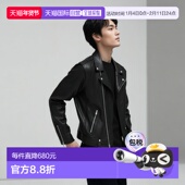 黑色简约ML025N拉链翻领春秋季 Allsaints夹克男款 日常出行时尚