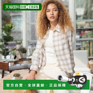 日潮跑腿UNIQLO优衣库 法兰绒宽松衬衫 01 OFF WHITE WOMEN XS 47