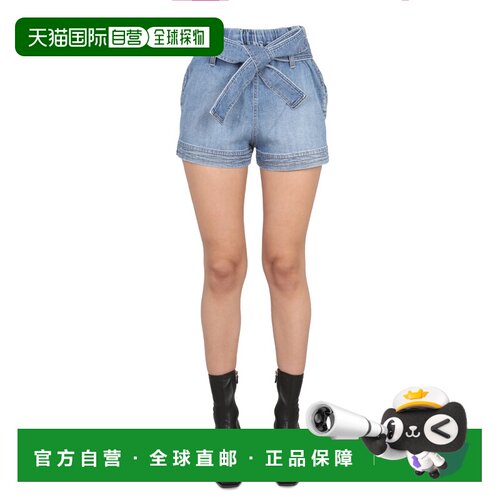 香港直邮STELLA MCCARTNEY 女士休闲裤 6D0107 SS2023 蓝色短裤
