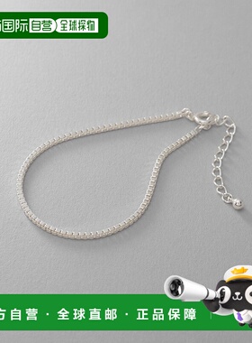 1h可退 日本直邮COCOSHNIK女士银色设计链条威尼斯手链 767412579