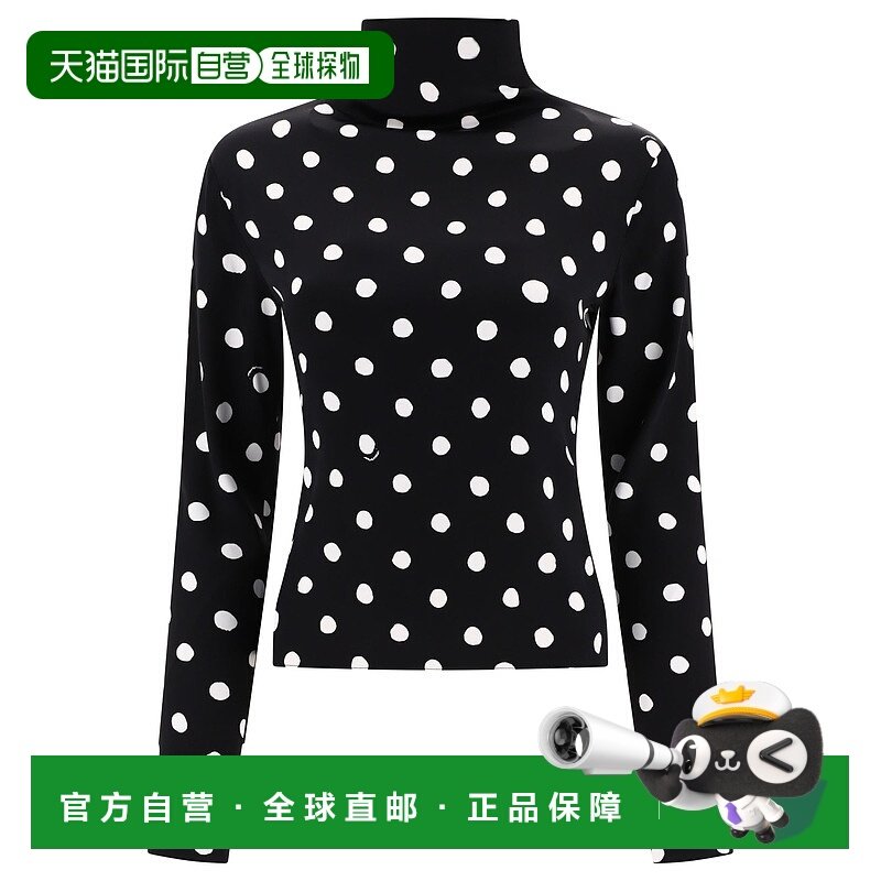 香港直邮MARNI 女士T恤 TTMA0279A0UTV994SDN99 AW2023 黑色